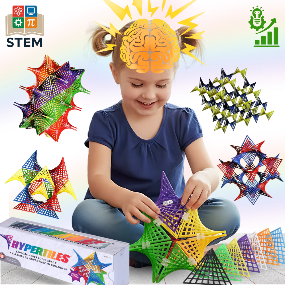 Jeu de construction hyperboliques STEM - Ozerty