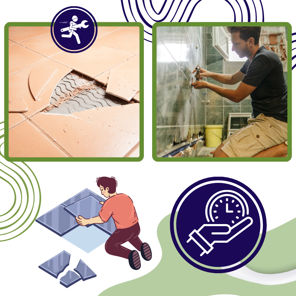 Colle haute adhérence et imperméable pour carreaux - Ozerty