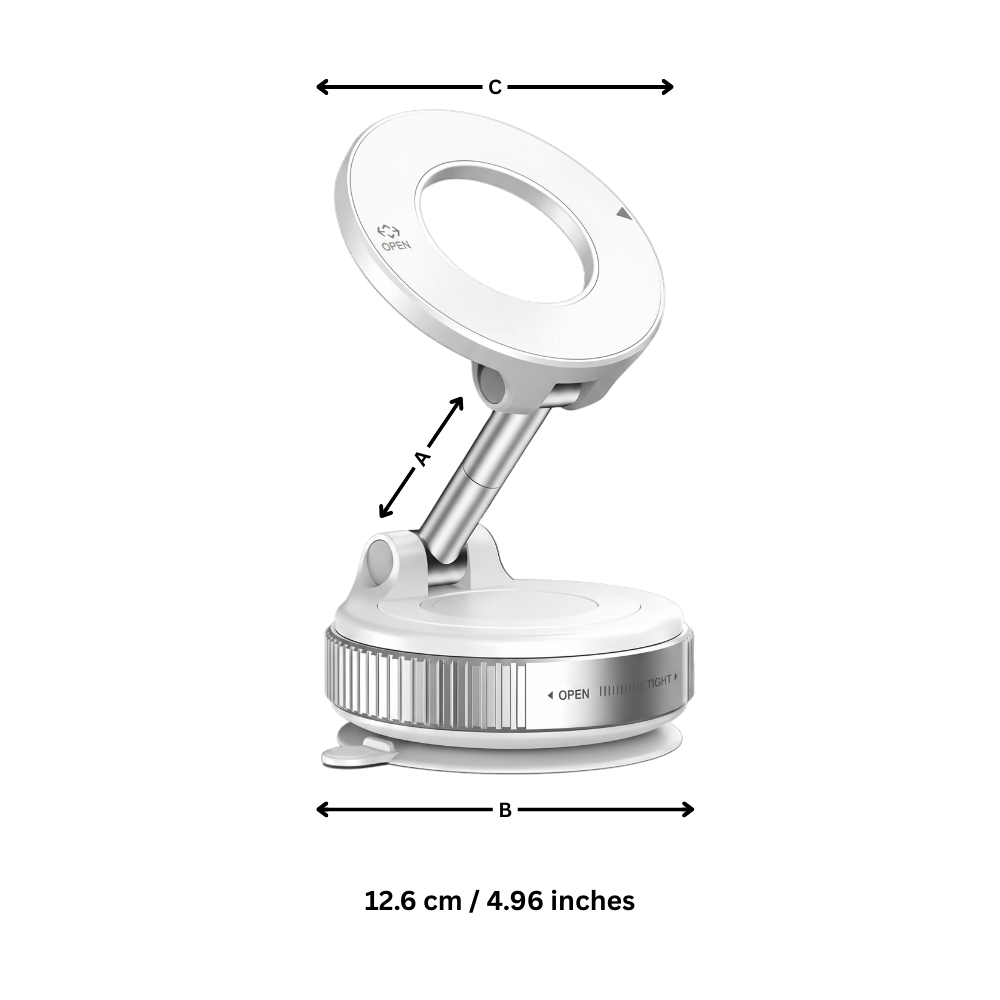 Support magnétique robuste et fiable pour téléphone - Ozerty