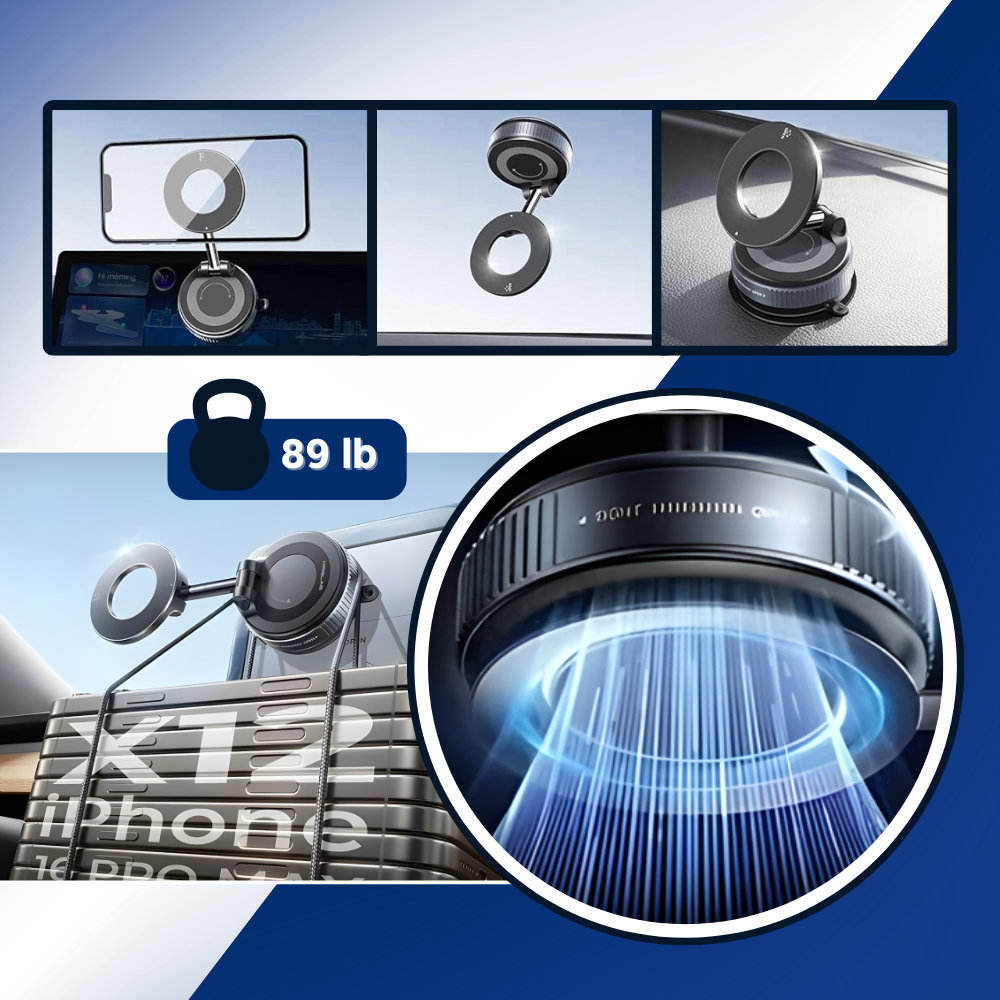 Support magnétique robuste et fiable pour téléphone - Ozerty