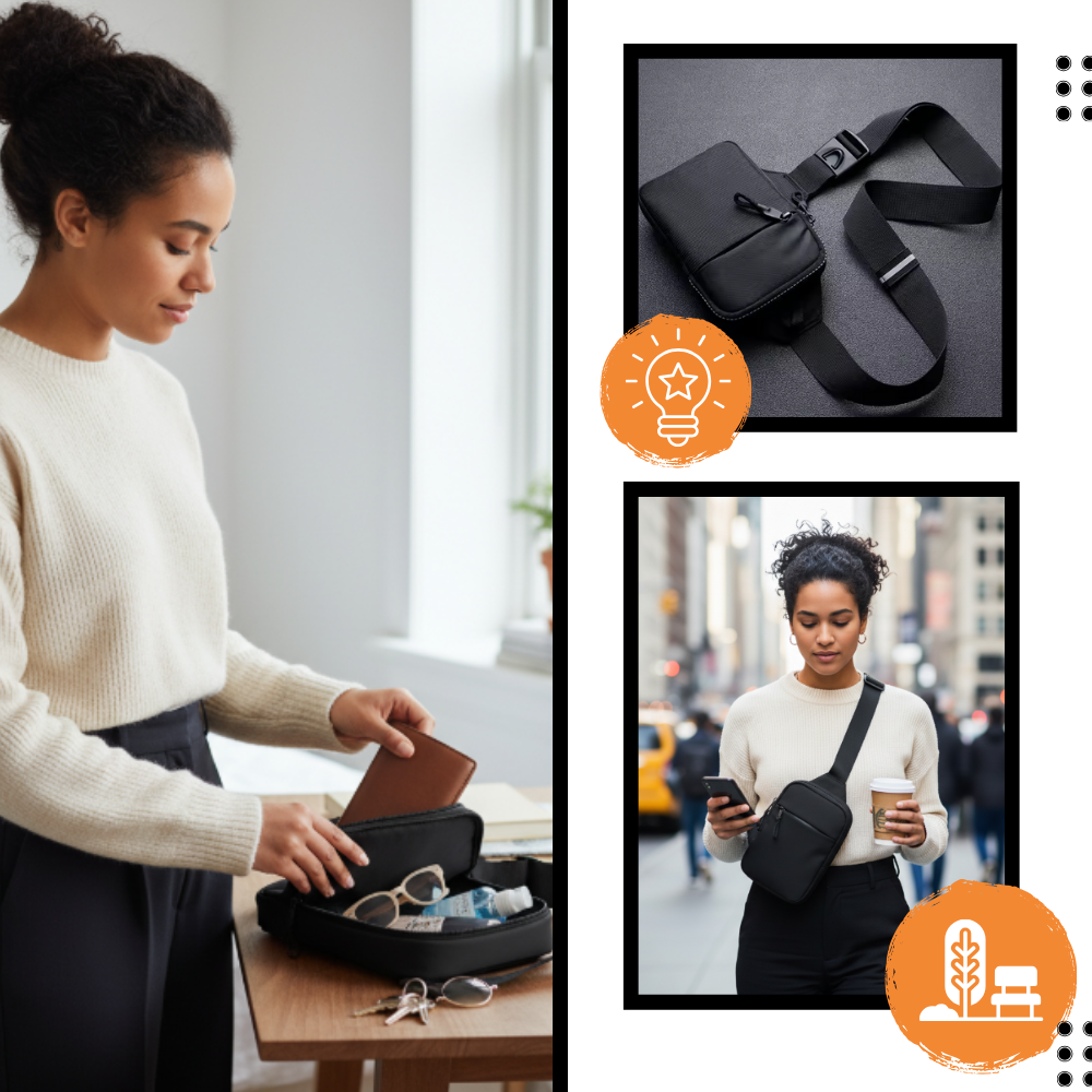 Mini sac à bandoulière élégant - Ozerty