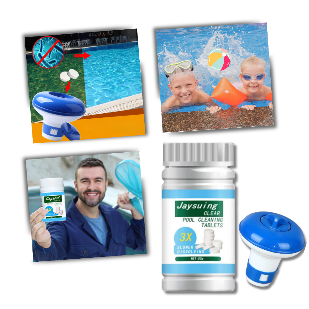 Tablettes de chlore extra purifiantes pour la piscine

 - Ozerty