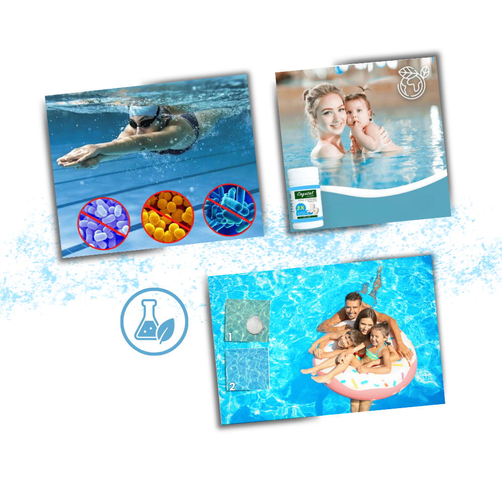 Tablettes de chlore extra purifiantes pour la piscine

 - Ozerty