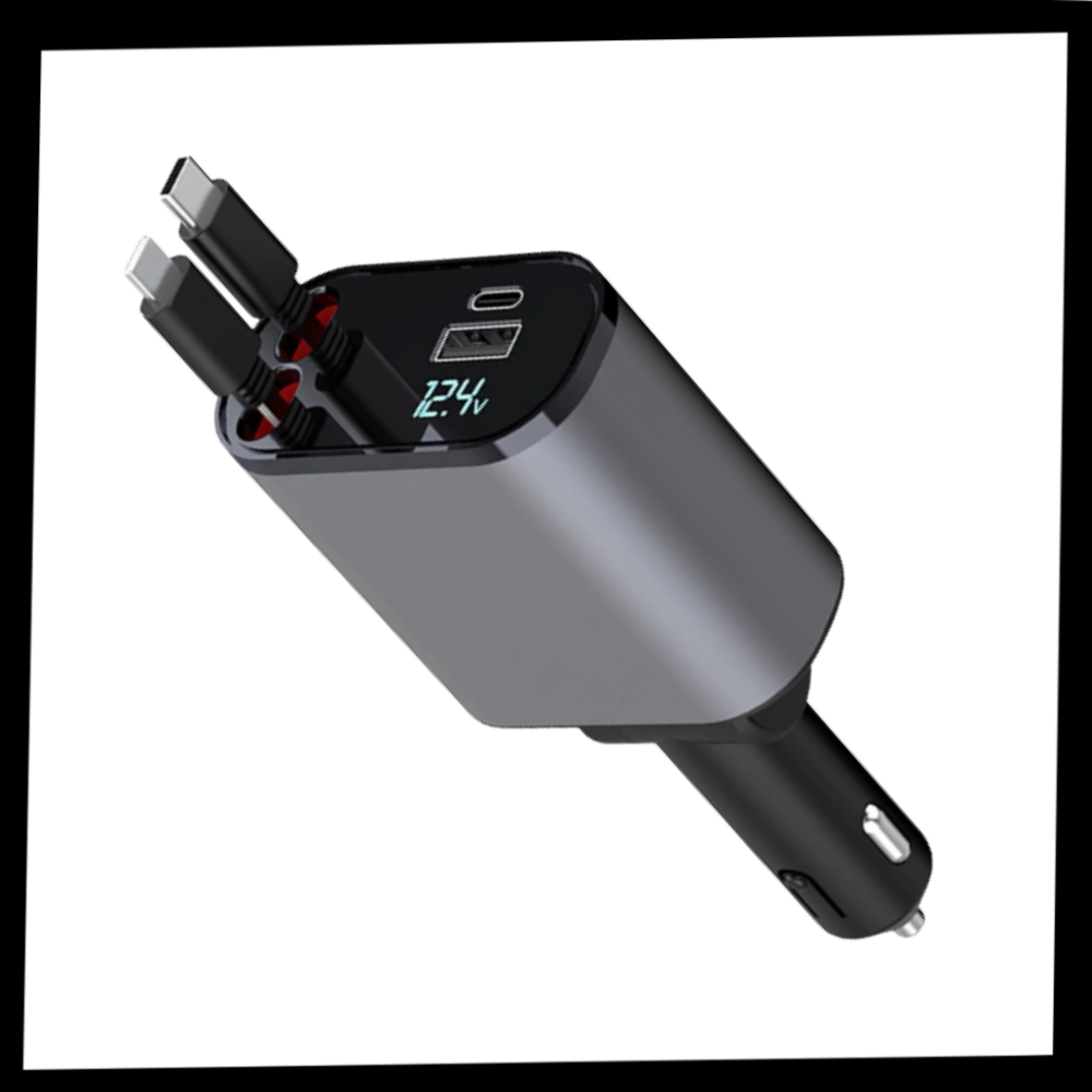 Station de charge télescopique pour voiture - Ozerty