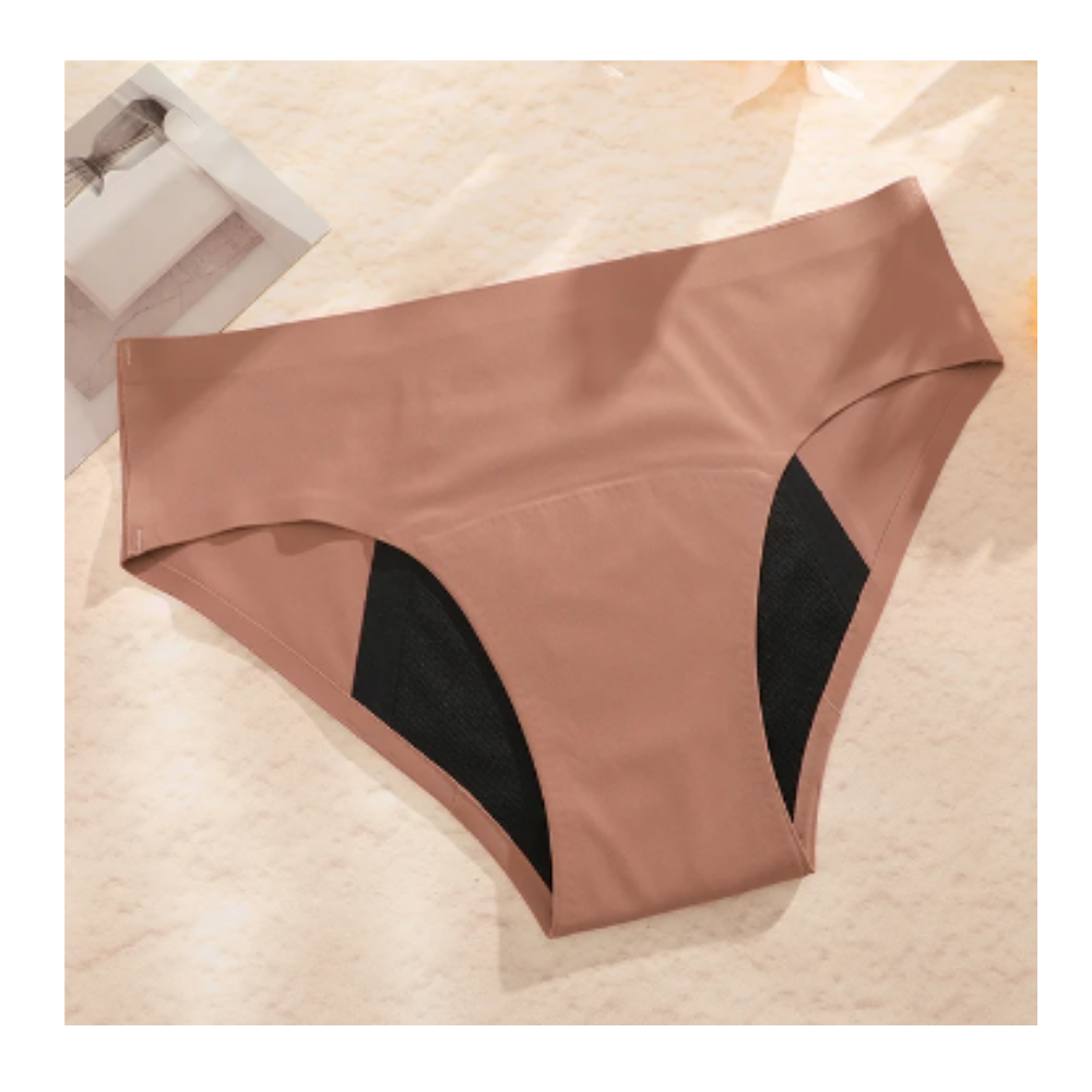 Culotte menstruelle ultra-absorbant -Caramel/SCaramel/MCaramel/LCaramel/XLCaramel/XXL - Ozerty