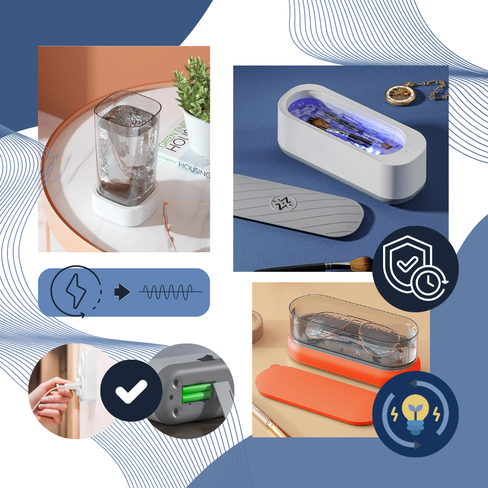 Nettoyeur de bijoux à ultrasons - Ozerty