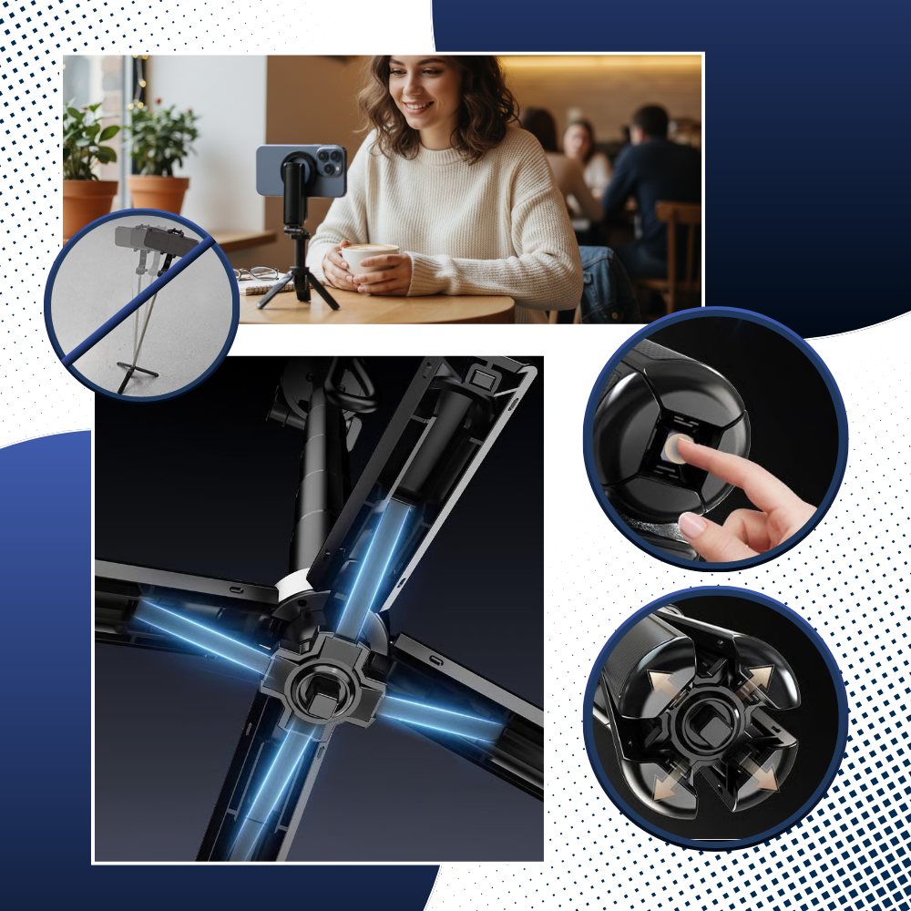 Trépied magnétique pratique et stable - Ozerty