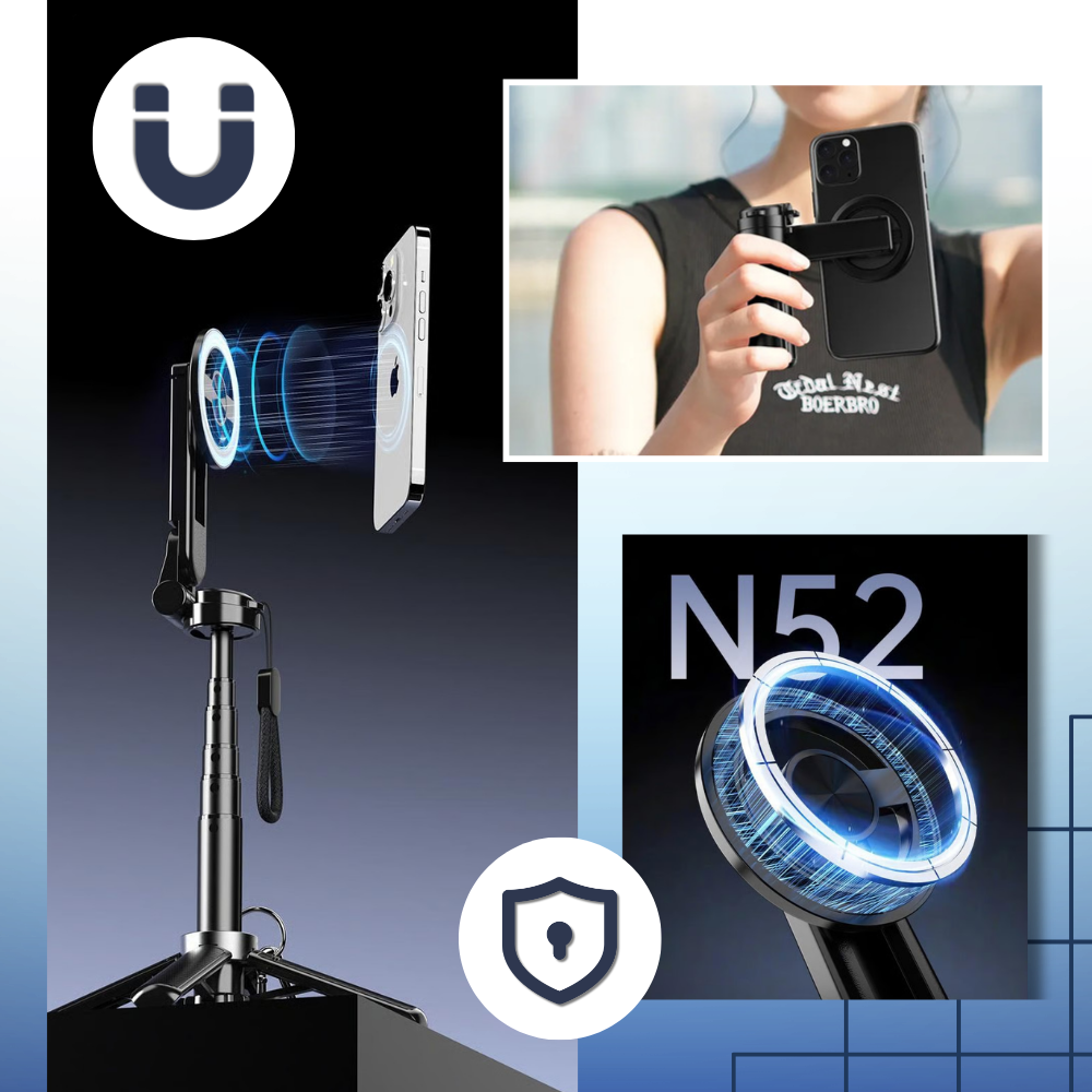 Trépied magnétique pratique et stable - Ozerty