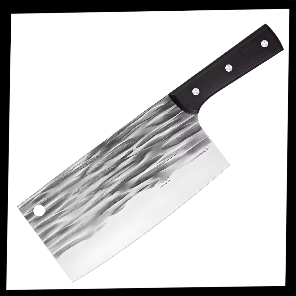 Couteau de boucher à fendre en acier forgé  - Ozerty