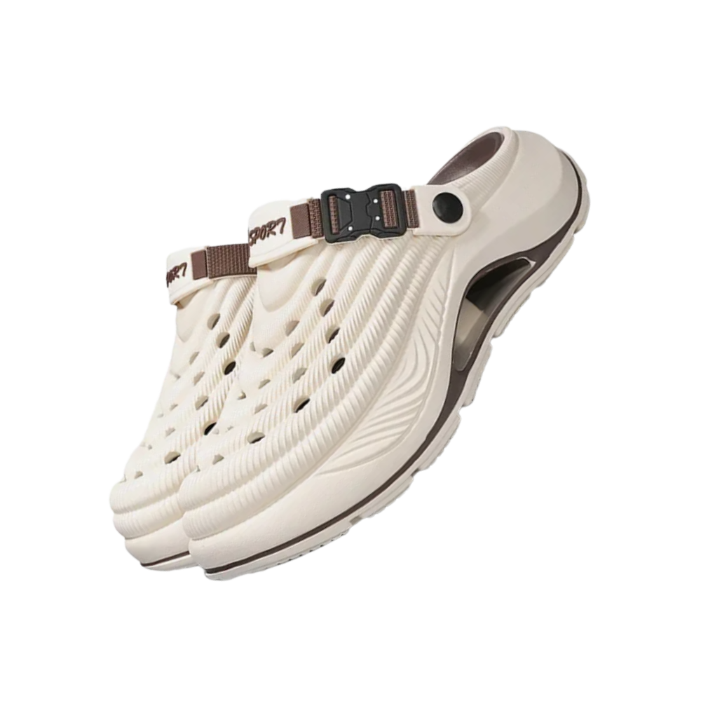 Sabots ultra-légers  -Beige - Ozerty
