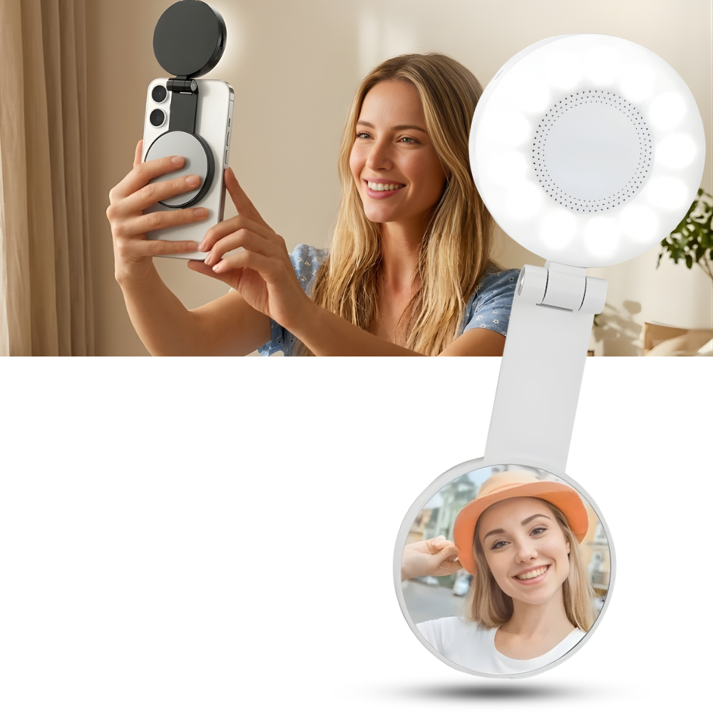 Accessoire d'éclairage polyvalent pour selfies téléphone - Ozerty