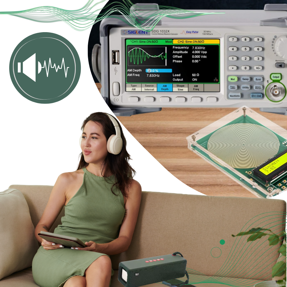 Générateur d'ondes sonores à large fréquence - Ozerty