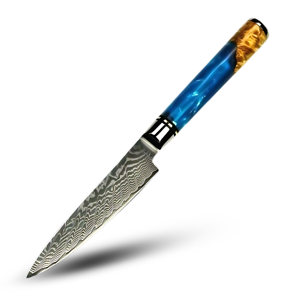 Couteaux japonais de la série Yellow Sea

 -Couteau utilitaire - Ozerty