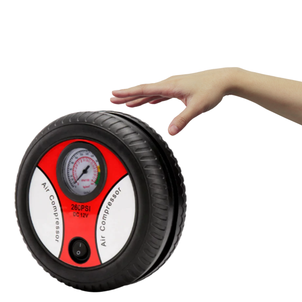 Compresseur d'air portable pour pneus de voiture - Ozerty
