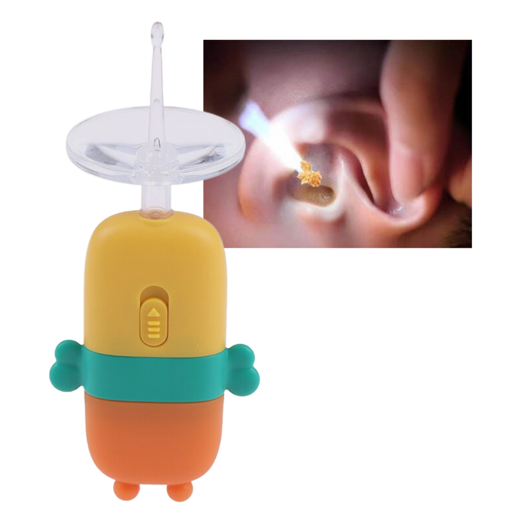 Cuillère nettoyante lumineuse pour oreilles de bébé - Ozerty