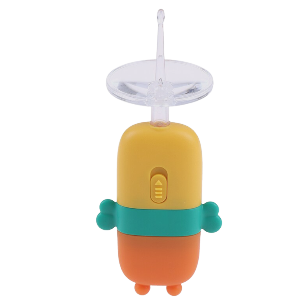 Cuillère nettoyante lumineuse pour oreilles de bébé -Orange/   - Ozerty