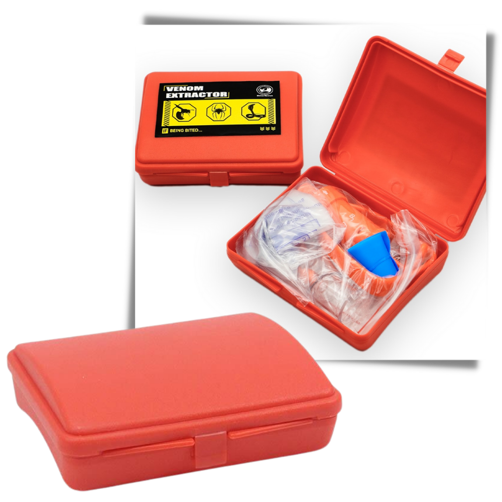 Kit d'extraction d'urgence de venin - Ozerty