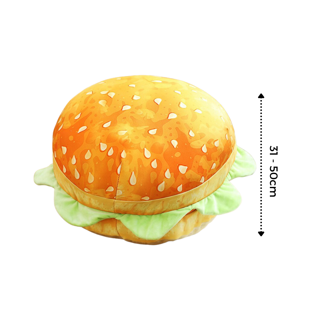 Coussin en forme de burger - Ozerty