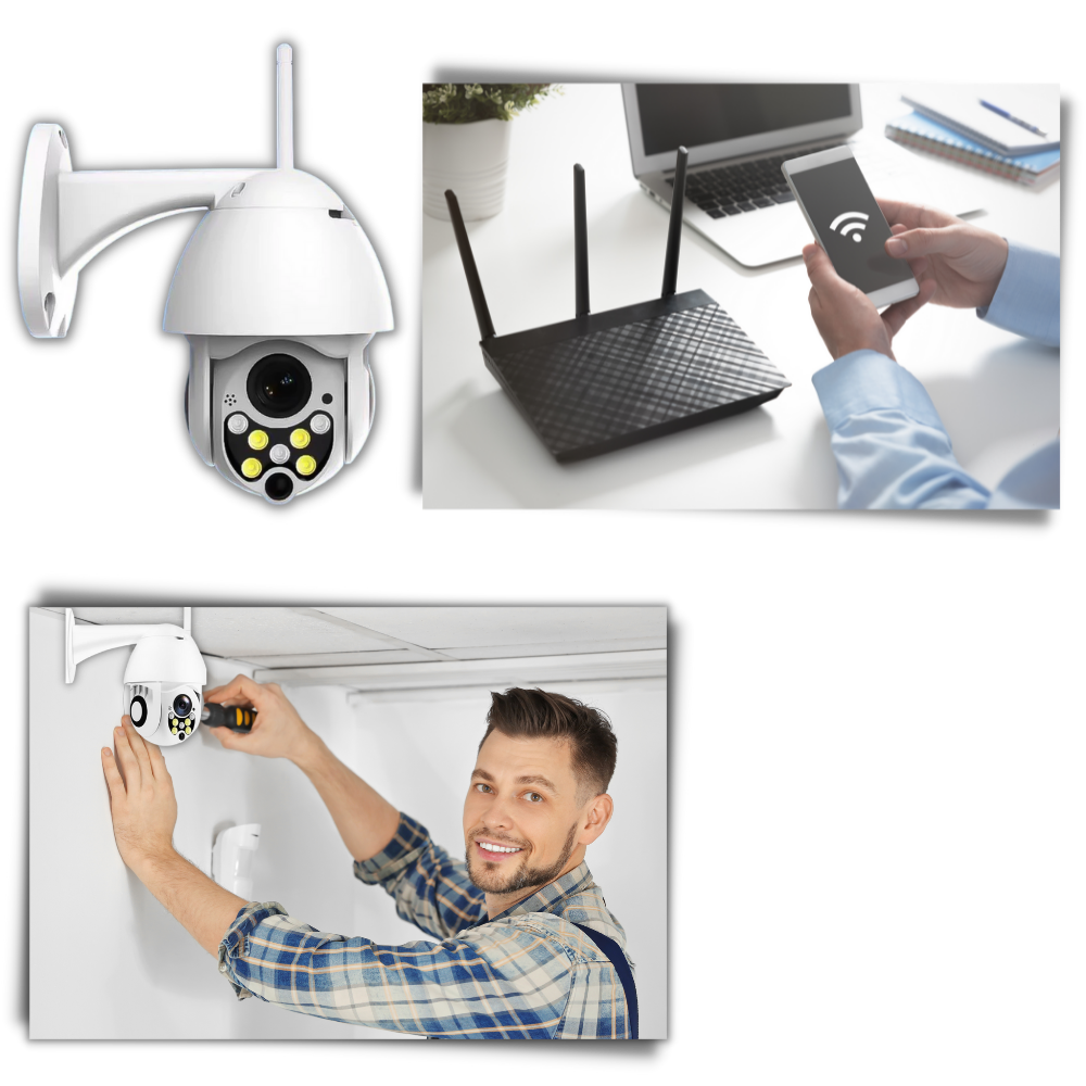 Caméra de surveillance Wifi - Ozerty