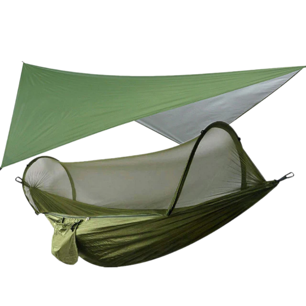 Tente-hamac pour camping -Vert/   - Ozerty