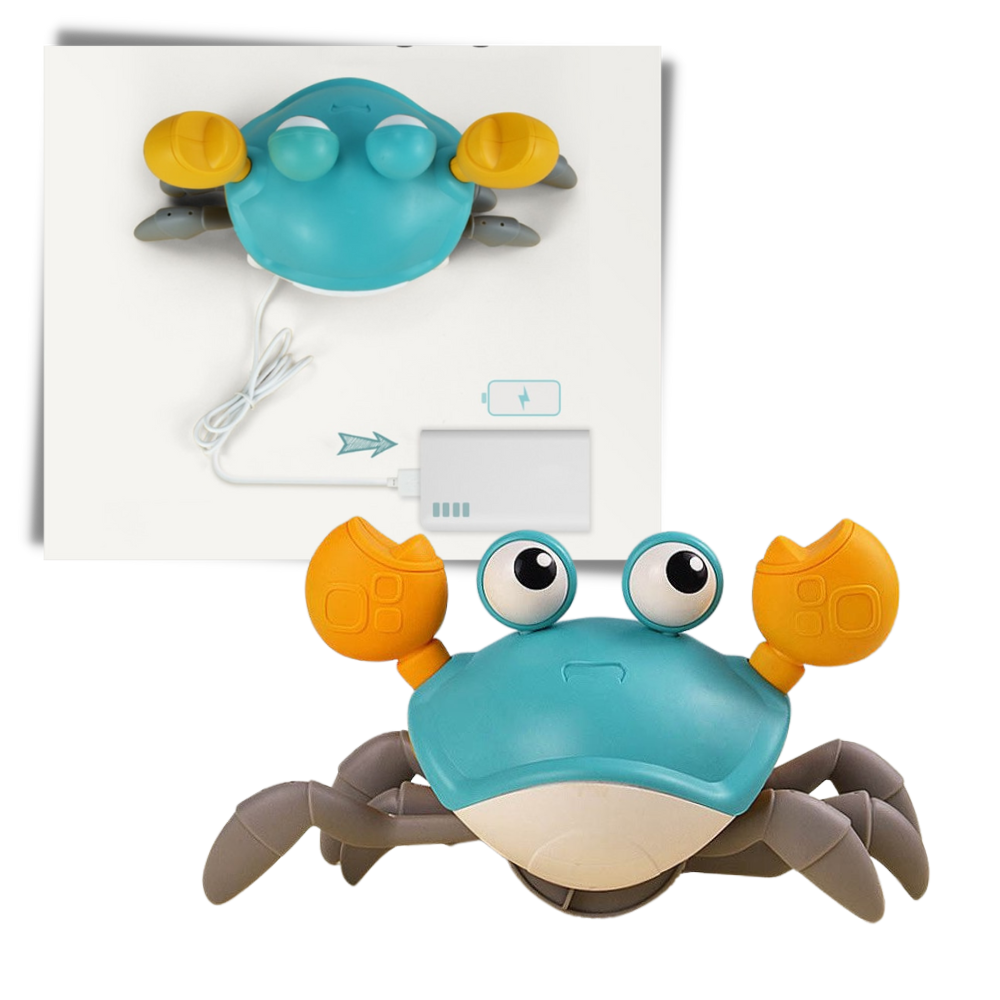 Jouet crabe avec détecteur de mouvement - Ozerty