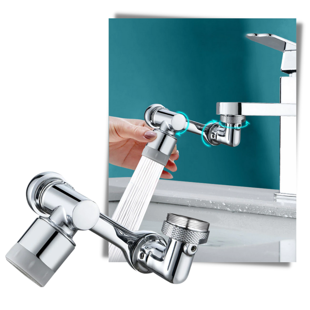 Rallonge rotative anti-éclaboussures pour robinet - Ozerty