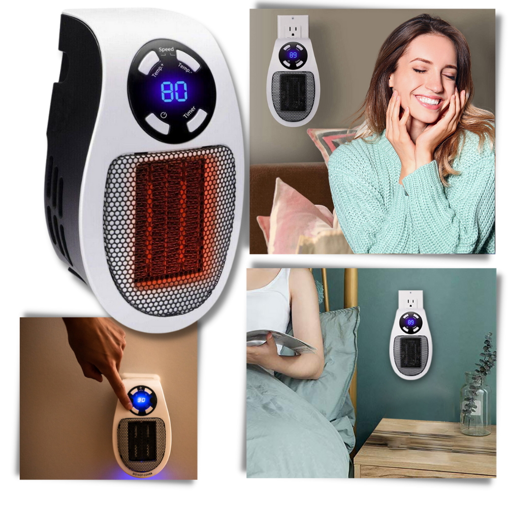Mini Radiateur Chauffage portable ⎪ Chauffage compact ⎪ Chauffage miniaturisé