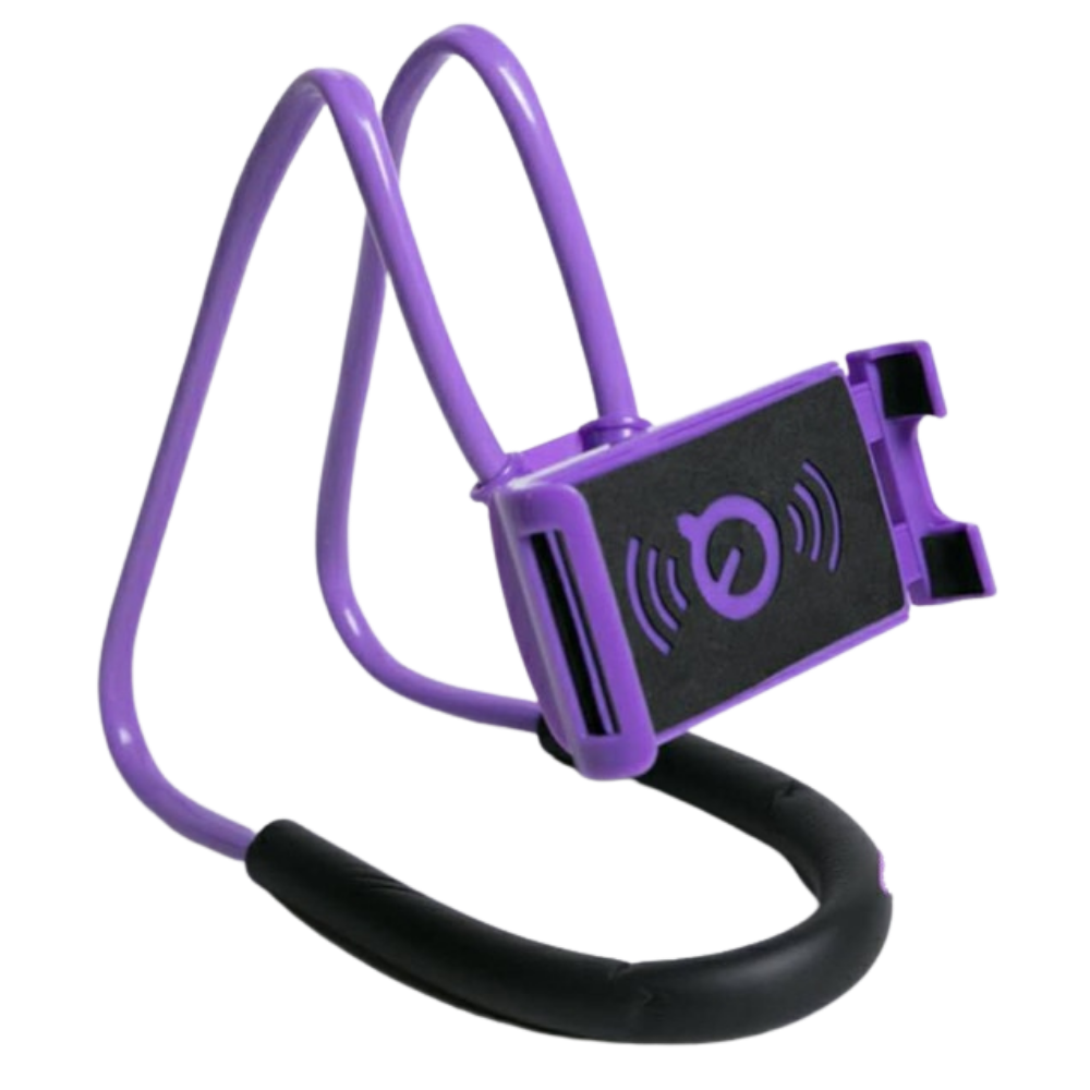 Support de téléphone pour le cou -Violet/   - Ozerty