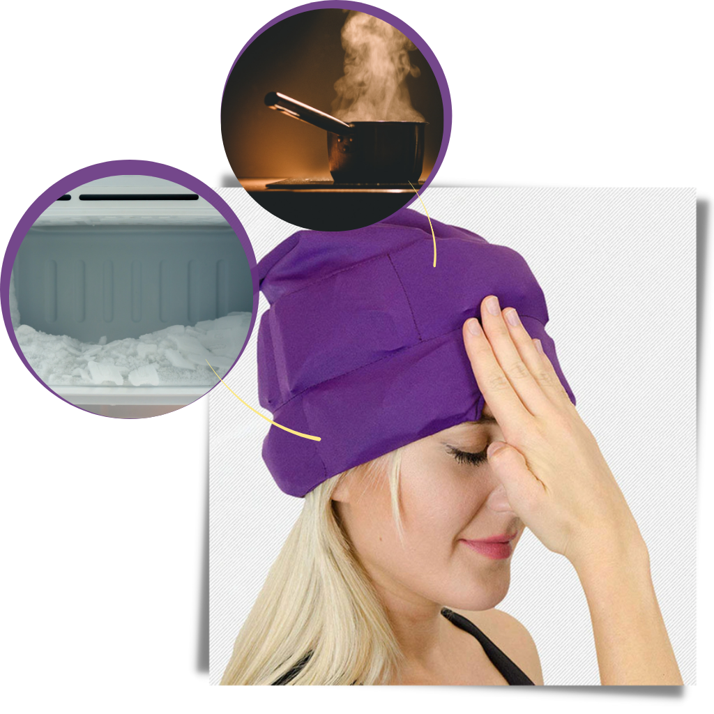 Bonnet anti-maux de tête et anti-migraine - Ozerty