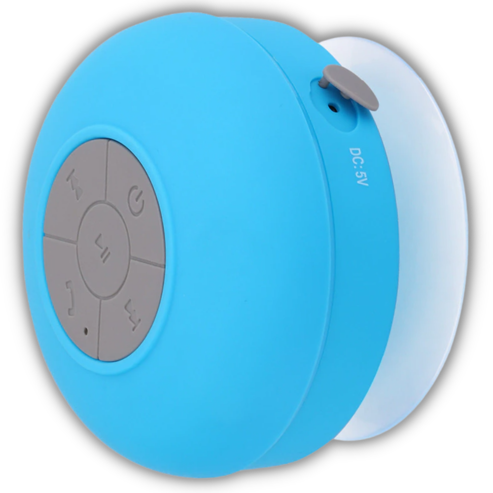 Mini haut-parleur Bluetooth étanche -Bleu/   - Ozerty