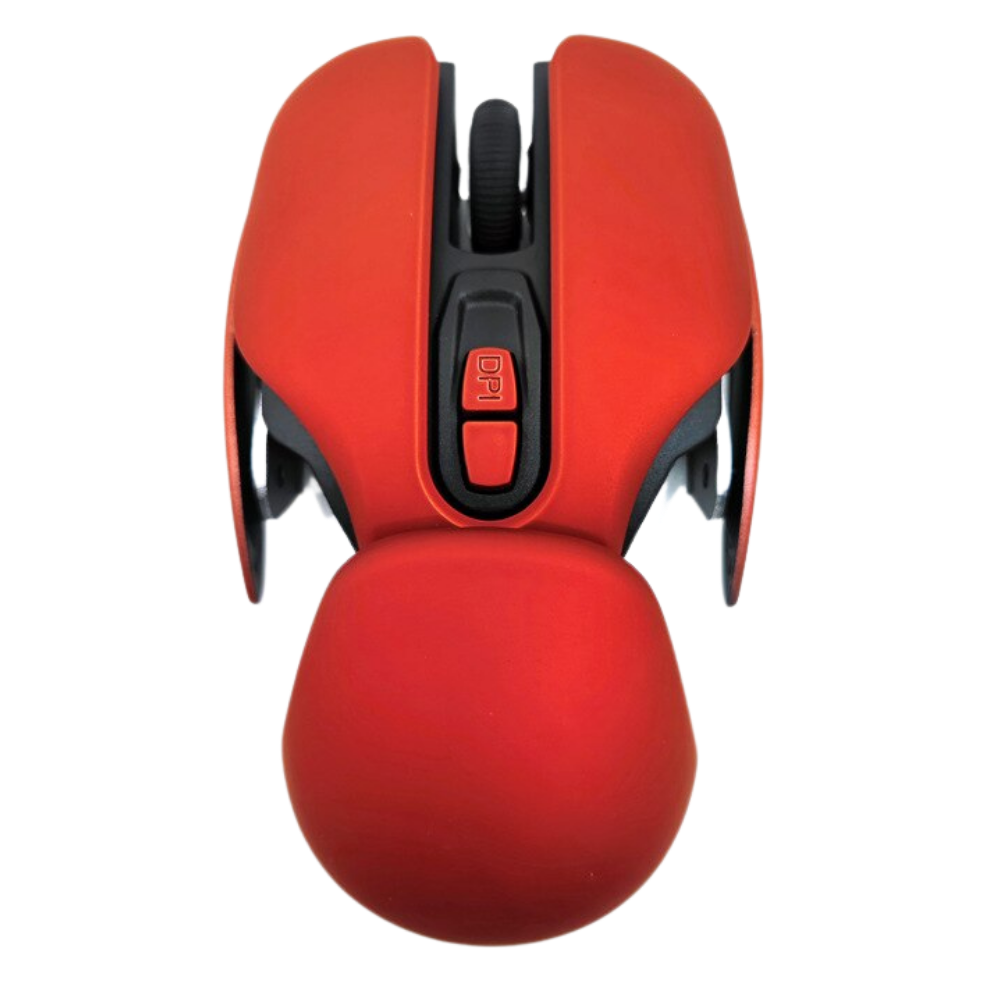 Souris de jeu ergonomique sans fil -Rouge/   - Ozerty