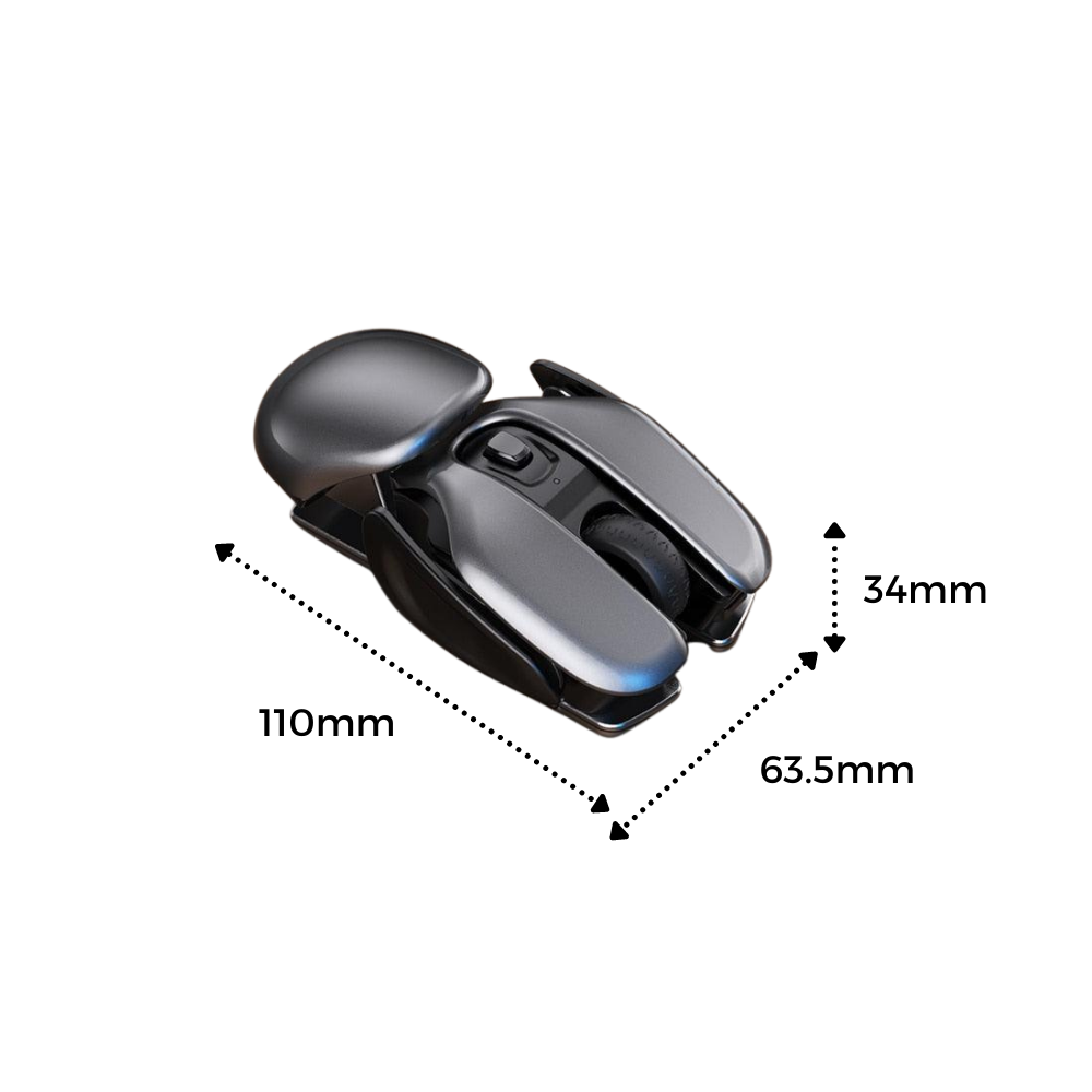 Souris de jeu ergonomique sans fil - Ozerty