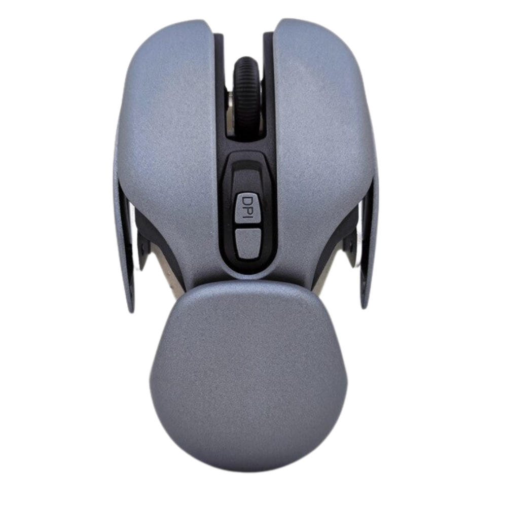 Souris de jeu ergonomique sans fil -Gris/   - Ozerty