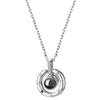 Collier Je t'aime en 100 langues