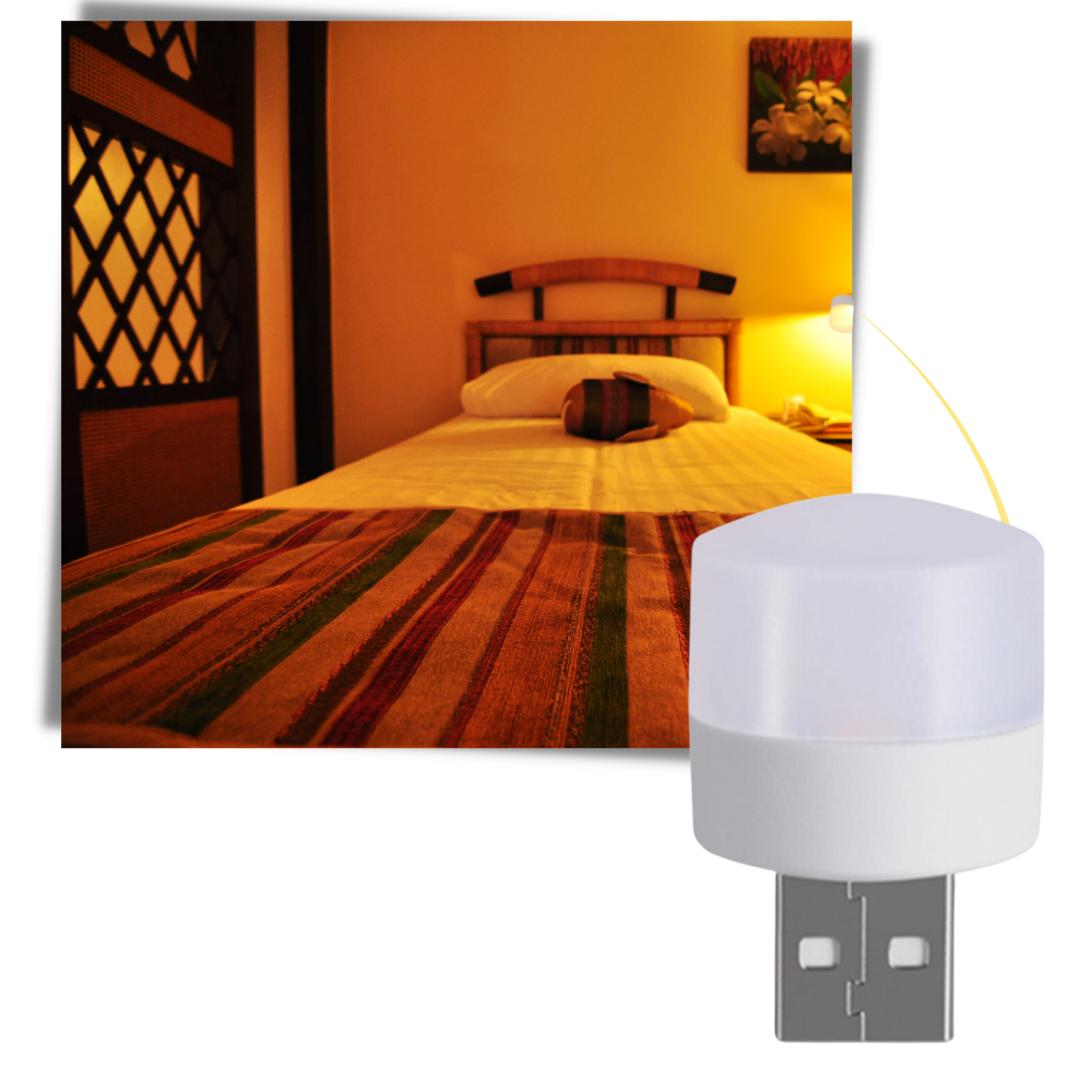Mini lampe LED USB - Ozerty