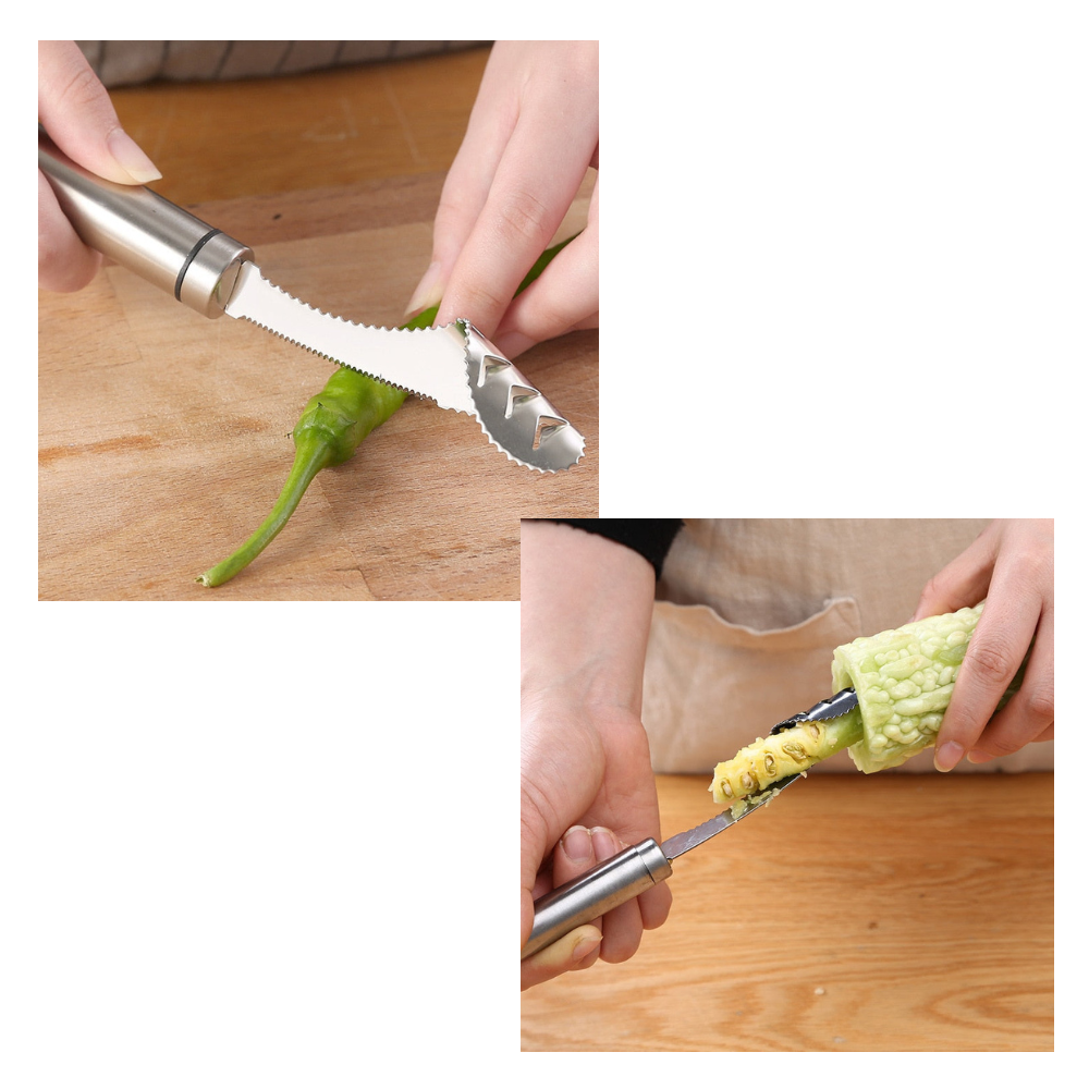 Evideur pour légumes et poivrons - Ozerty