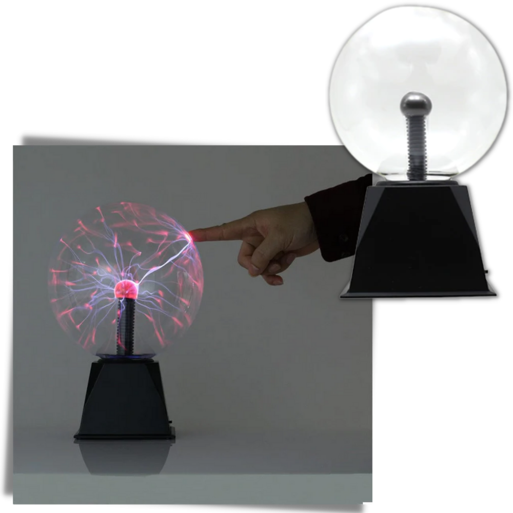 Lampe boule plasma magique - Ozerty