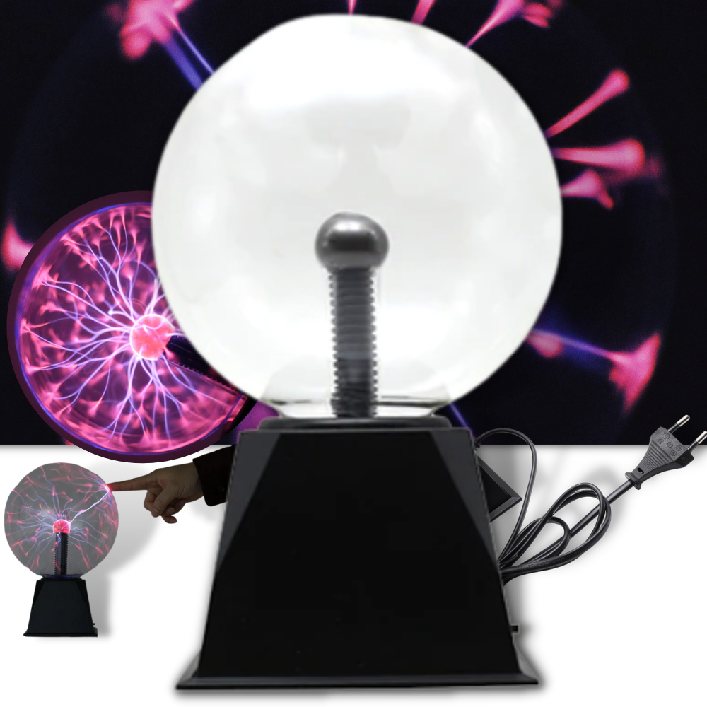 Lampe boule plasma magique - Ozerty