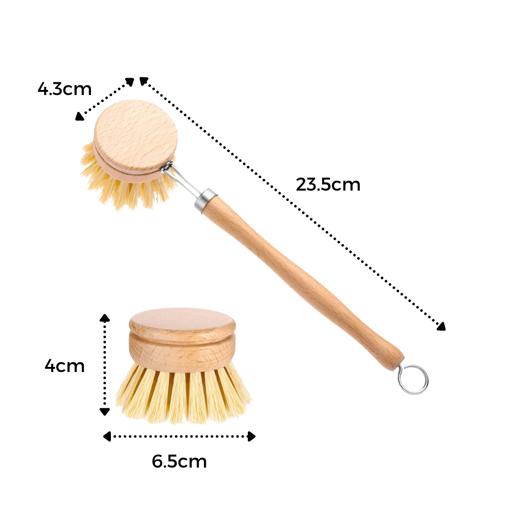 Brosse à récurer écologique - Ozerty