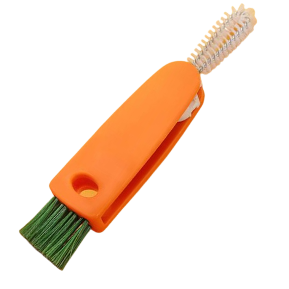 Brosse de nettoyage des bouteilles -Orange/   - Ozerty