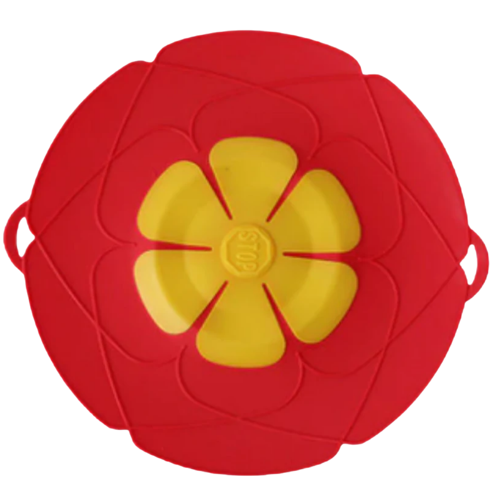 Couverture en silicone pour casseroles et marmites -Rouge/   - Ozerty