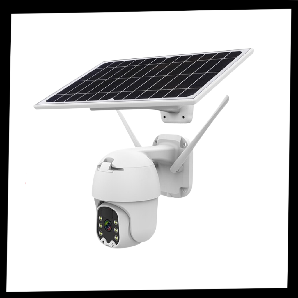 Caméra extérieure à énergie solaire - Ozerty