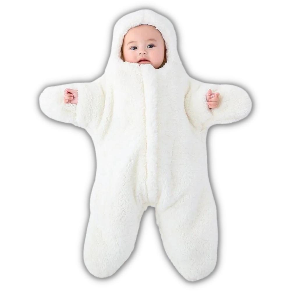 Sac de couchage pour bébé étoile de mer -Blanc/6-12 mois - Ozerty