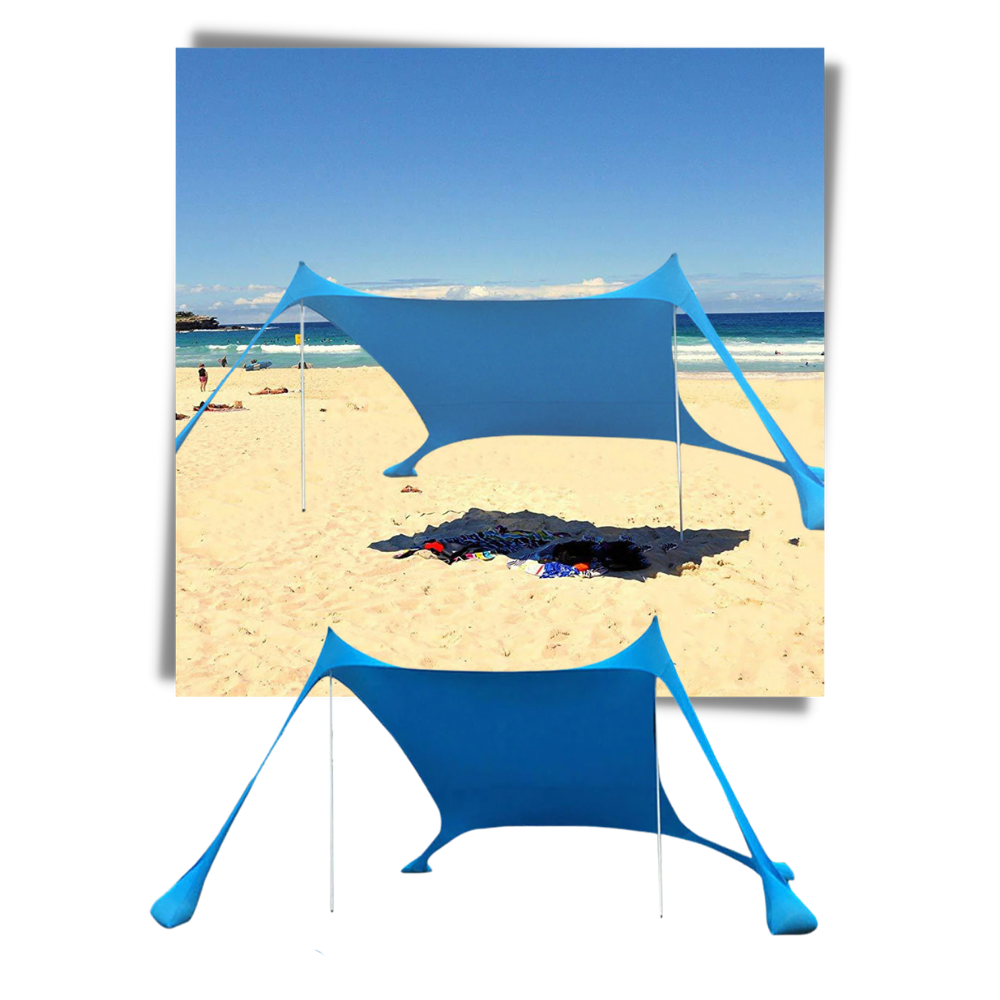 Tente d'ombrage légère pour la plage - Ozerty