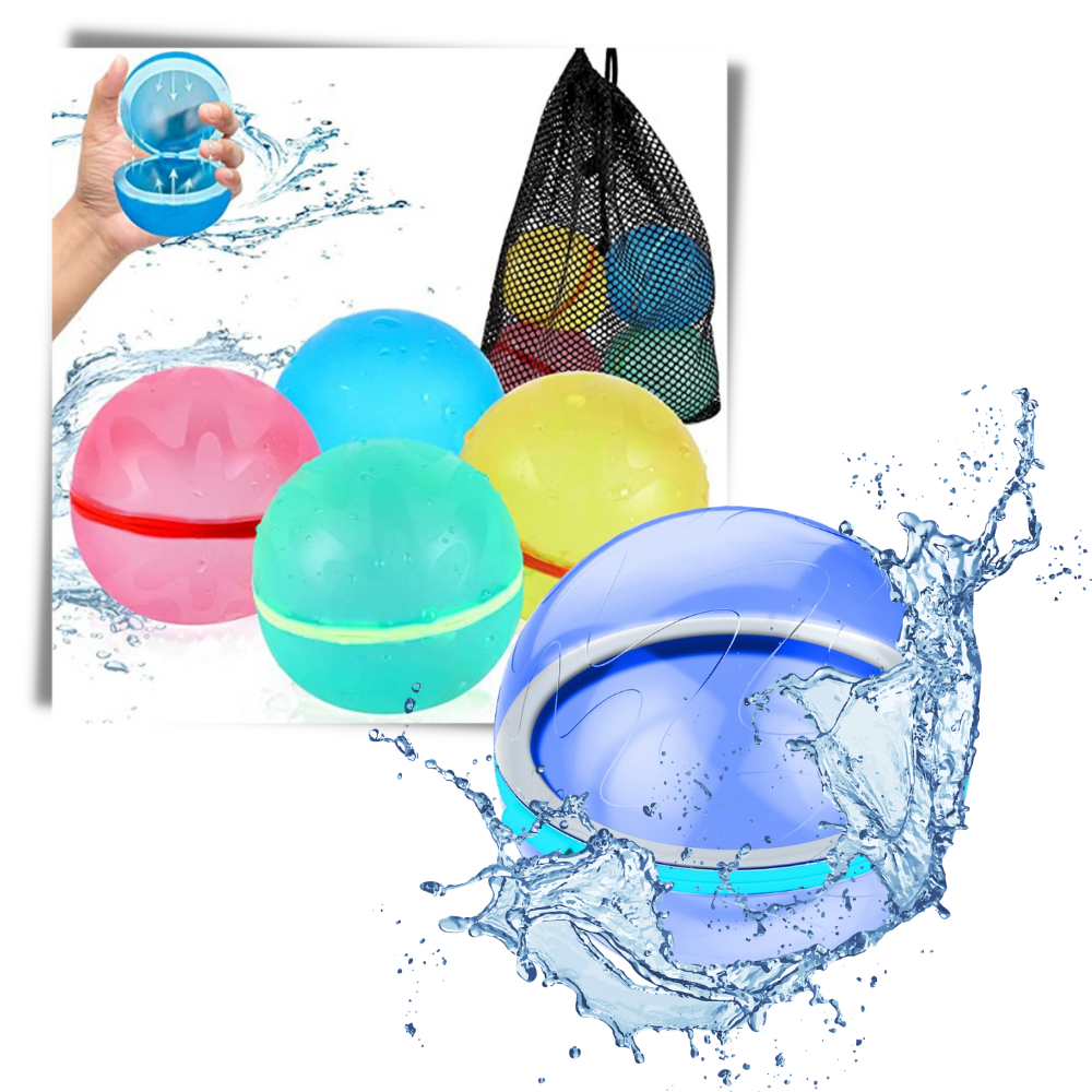 Pack de ballons d'eau réutilisables - Ozerty