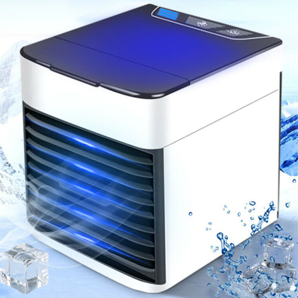 Mini climatiseur portable 3 en 1 | humidificateur purificateur d'air