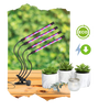 4 lampes LED horticole de croissance