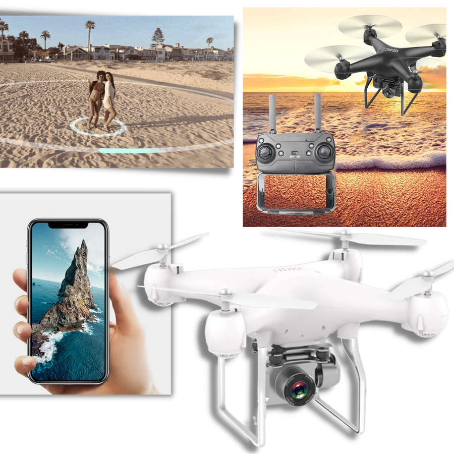Drone étanche télécommandé avec caméra rotative