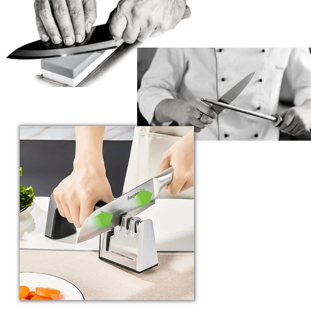 Aiguiseur efficace de couteaux de cuisine  - Ozerty