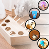 Jouet interactif en bois à 5 trous pour chat - Ozayti